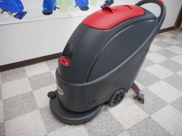 Viper AS510B 20 Cordless Walk Behind Disc Floor Scrubber with Pad