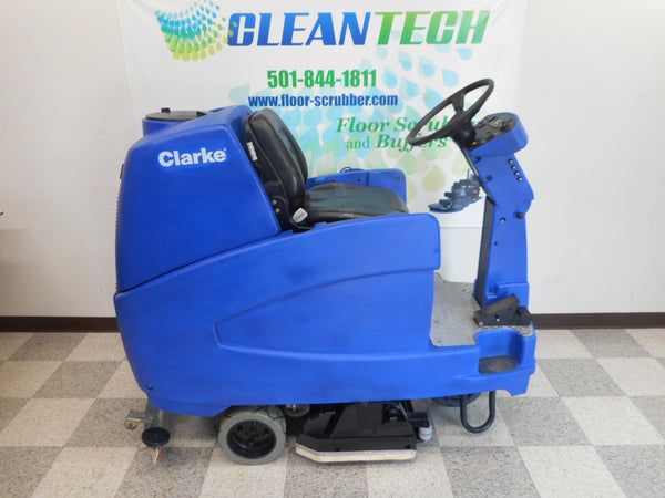 Clarke Focus ll 28 CYLINDRICAL Floor Scrubber- New - Performance