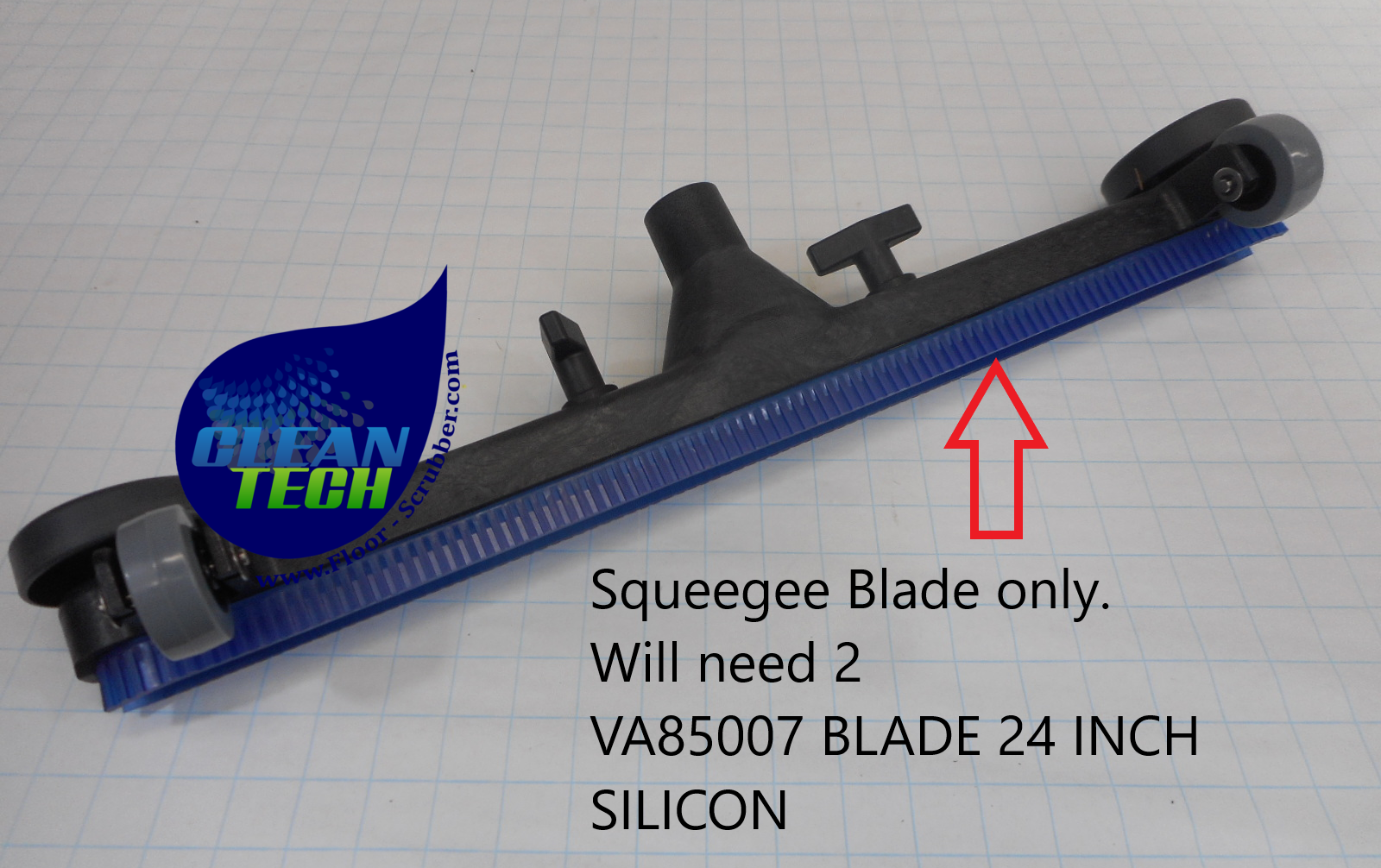 Bon 24 Sealcoat Squeegee | Curved Blade | Single