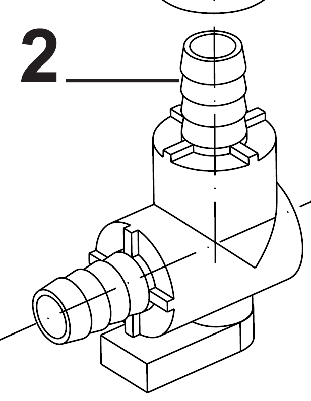 9097028000 VALVE ELBOW clarke 